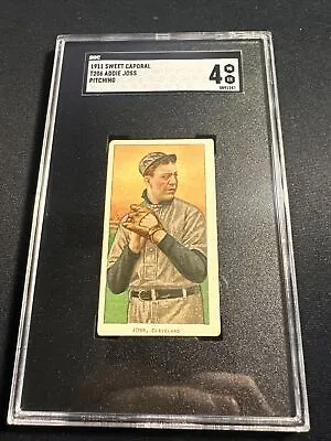 1911 Sweet Caporal T206 Addie Joss Pitching Sgc 4 • $650