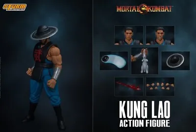 Storm Collectibles Mortal Kombat Kung Lao 1/12 Scale Action Figure USA Seller • $86.95