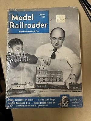 Model Railroader Magazine Complete Year 1951 • $12