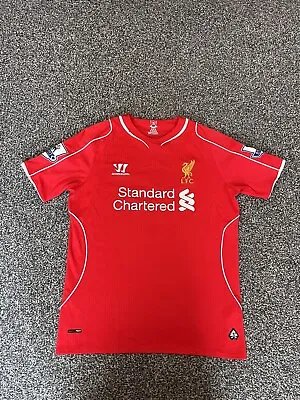 £22.49 • Buy Liverpool FC 14-15 Original Warrior Home Premier League Shirt XL Youth Suarez 7