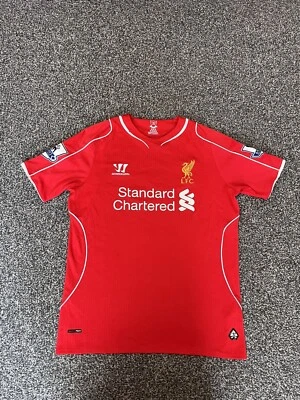 £22.49 • Buy Liverpool FC 14-15 Original Warrior Home Premier League Shirt XL Youth Suarez 7