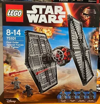 Lego 75101 Star Wars First Order Special Forces TIE Fighter (Retired Set) BNIB • $160