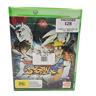 Naruto Shippuden Ultimate Ninja Storm 4 Xbox One Game - Fast & Free Postage • $14.99