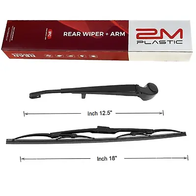 Rear Wiper Arm & Blade For BMW X5 X5M E53 2000-2006 OE 61627068076 61627074477 • $11.90