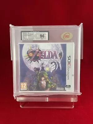 The Legends Of Zelda Majoras Mask 3ds UKG Graded 90 MInt • £559.99