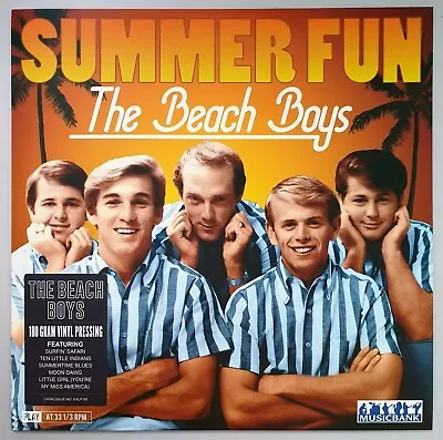 THE BEACH BOYS Summer Fun 180gm Vinyl Lp Record NEW Sealed • $19.95