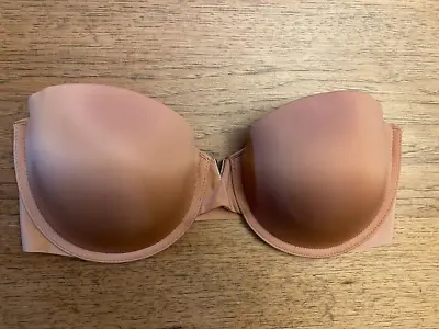 Victoria's Secret Brilliant Blush 38D Sexy Illusions Uplift Pad Strapless Bra • $19.99