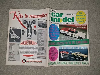 $13 • Buy Car Model Magazine January 1969 MRC Slot Cars - Used