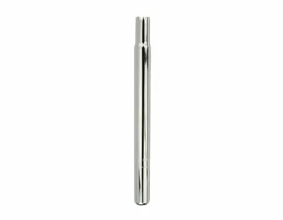 25.4MM CHROME BICYCLE STEEL SEATPOST BMX LOWRIDER CRUISER FITS 7/8  Saddle. • $15.99