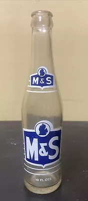 M & S Pop Bottle Flint Michigan Soda • $12