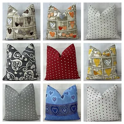 £3.99 • Buy Heart Love Cushion Covers Pillow Case Romantic Decor 18 X 18  Inch / 45 X 45 Cm