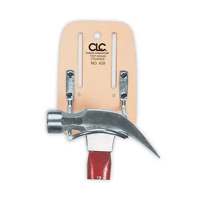 Custom LeatherCraft CLC 439 - Steel Loop Top Grain Leather Belt Hammer Holder • $8.59