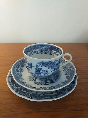 £25 • Buy Vintage Arabia Finland Singapore Trio Cup/saucer & Side Plate (e)