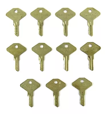 Vintage Change-O-Matic Cut Locker Key Lot Of 11 • $29.99