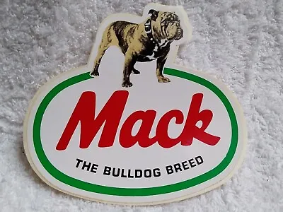 Original Vintage Mack Truck Sticker Decal Window Advertising The Bulldog Breed • $13.50