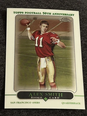 $10 • Buy Alex Smith 2005 Topps Chrome Rookie #194 MINT 49ers RC