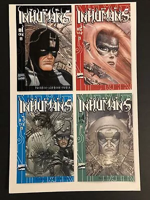 The Inhumans 1 2 3 4 COVERS Marvel Comic Book Poster 8.5x12.5 • $17.99