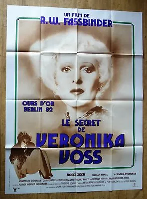 VERONIKA VOSS Fassbinder Original LARGE French Movie Poster '82 • $59