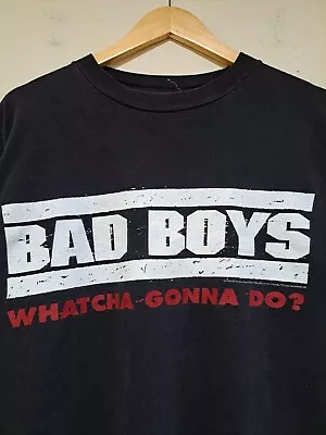 Vintage 1995 Bad Boys Movie Promo Shirt XL • $114.99