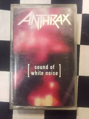 Anthrax Sound Of White Noise Rock / Metal  Music Album Cassette Tape • $7.43