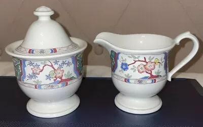 Mikasa Provincial Villa Medici Sugar Bowl And Cream Pitcher • $11.99