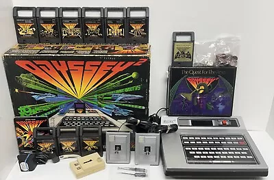 Magnavox Odyssey 2 Launch Edition Gray Video Game Console Bundle + 10 Games • $349.99