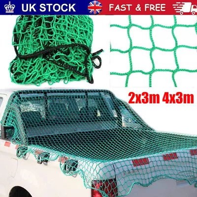 £17.99 • Buy Heavy Duty Cargo Net Strong Safety Netting Truck Skip Climbing Trailer Nets UK