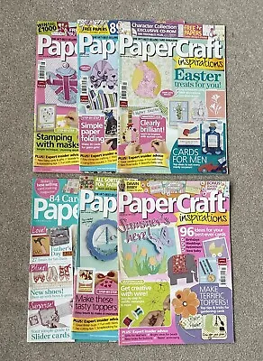 Papercraft Inspirations Magazine X 6 **Great Condition** • £3