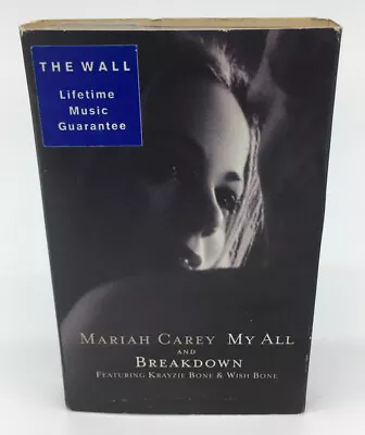 My All / Breakdown Mariah Carey Cassette Single 1998 Columbia • $6.79