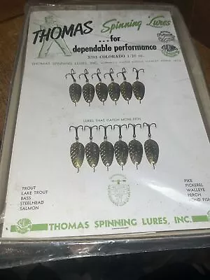Thomas Spinning Lures X701 Colorado Store Display Complete  • $84.75