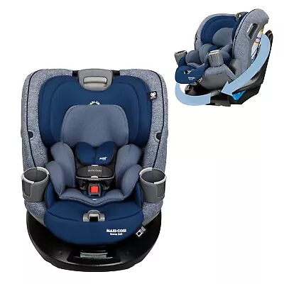 Maxi-Cosi Emme 360 Rotating All-in-One Convertible Car Seat Navy Wonder • $305