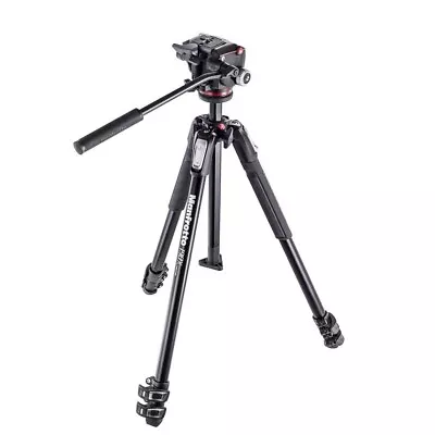 Manfrotto 190X 3-Section Tripod With XPRO Fluid Head And Manfrotto 500BAG • £279.99