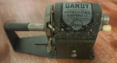 $125 • Buy Vintage Dandy Automatic Pencil Sharpener Co. Table Pencil Sharpener