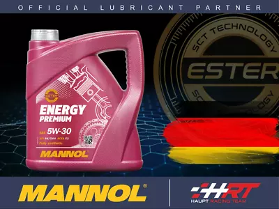 $55 • Buy MANNOL 5L Premium 5w30 C3 MB APPROVAL Fully Synthetic BMW-LL Engine Oil European