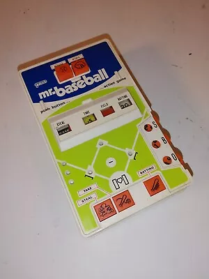 Vintage Galoob Mr. Baseball 1979 Handheld Skill Action Game Toy Town Tested • $19.99