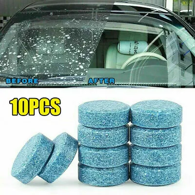 10X Car Windshield Washer Cleaning Solid Effervescent Tablets Auto Accessories • $3.95