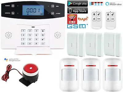 C31 WiFi IP APP GSM TUYA Wireless Home Security Alarm Burglar System Auto Dialer • $75.99