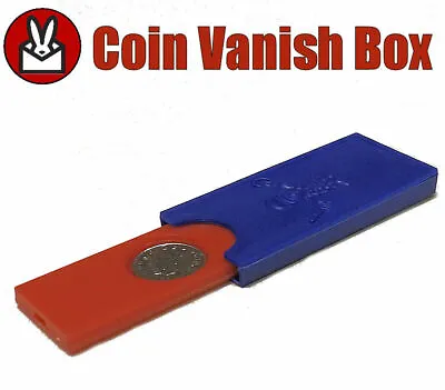 APPEARING VANISHING COIN BOX MAGIC 5p COIN TUBE VANISH APPEAR MONEY DRAW TRICK  • £2.99