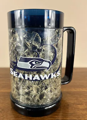 $9 • Buy NFL Seattle Seahawks Full Color Freezer Mug Drinking Glass Collectible