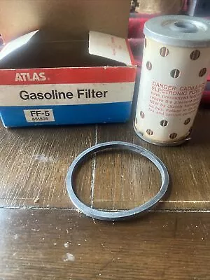 Vintage Atlas Fuel Filter FF-5 NOS In Box Fast/Free Shipping • $17