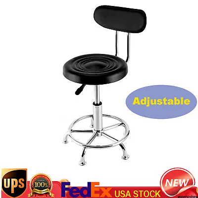 USA Work Shop Stool Chair Bench Hydraulic Garage Seat Adjustable Roll New • $58.28