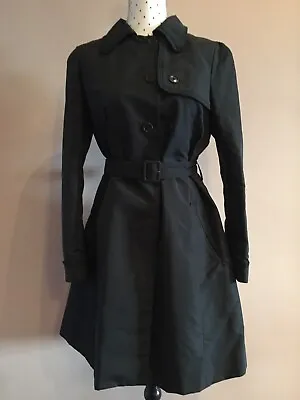 Miu Miu Beautiful Black JacketTrechcoat 44 Ital Size • $390