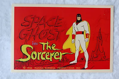 Space Ghost In The Sorcerer TV Show Promo Poster  • $4.25