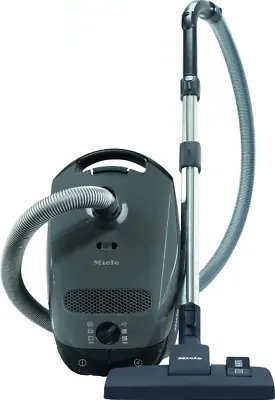 $299 • Buy Miele Classic C1 Pure Suction PowerLine Graphite Gray Canister Vacuum Cleaner