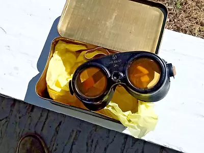 Vintage MILITARY American Optical/Polaroid Aviator Goggles • $44