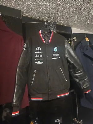 2022 Mercedes-AMG Petronas Formula One Team Varsity Jacket - Medium  • £240