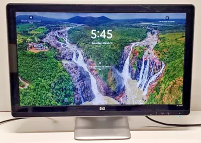 HP 2509m Wide LCD Monitor 25  Widescreen VGA DVI HDMI 1080p HD W/Speakers NT195A • $93.78
