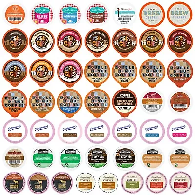 Flavored Coffee Single Serve Cups/K Cups Variety Pack Sampler100-count • $63.99