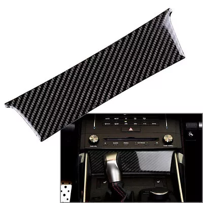 Carbon Fiber Central Console Panel Cover Trim For Lexus IS250 IS350 IS200t 13-20 • $21.01