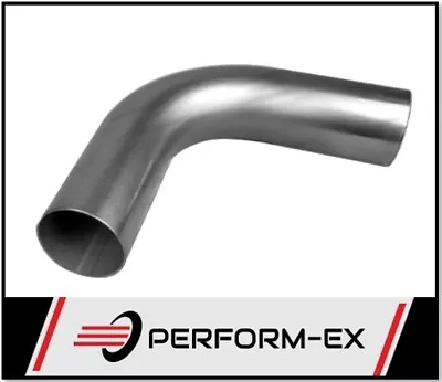 3  76mm X 90 Degree Mandrel Bend Mild Steel Exhaust Pipe • $24